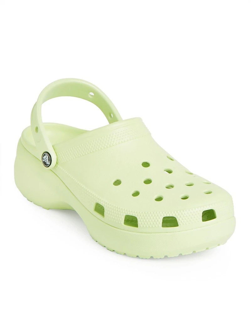 Crocs Classic Platform green